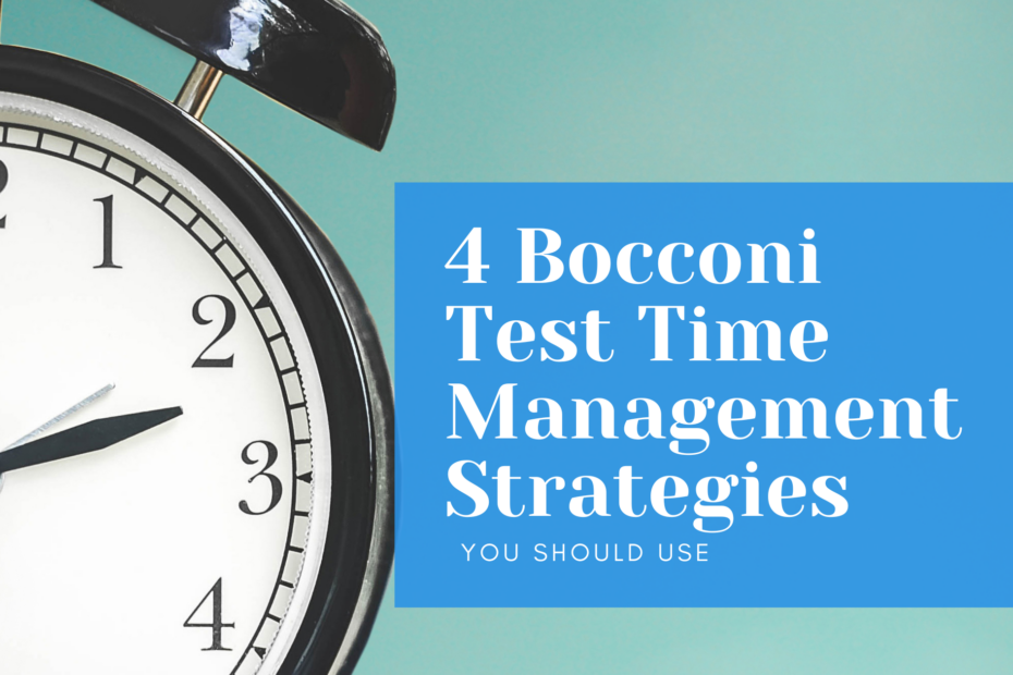 bocconi test time management