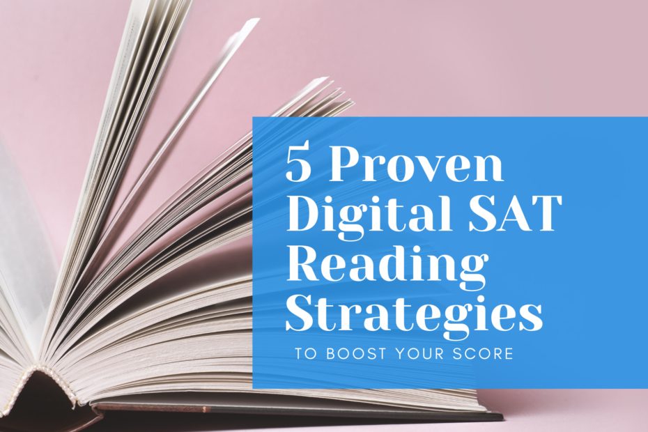 digital SAT reading strategies